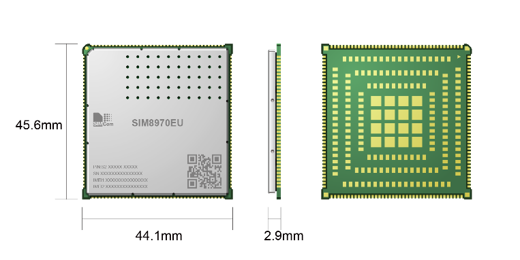 The SIM8970 series is the LTE Cat 6 smart module with Android system, it adopts Qualcomm 8-core 64-bit ARM V-8 processor, with frequency up to 2.0GHz and AdrenoTM 610 GPU. It supports multiple high resolution camera and high definition touch display, and has powerful high data transfer and multimedia processing capability. With smart module operation system and high performance advantage, the module is ideal for rapid development of multimedia wireless communication products and applications.