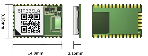 SIM33ELA GNSS Antenna Module 31-Pin SMD