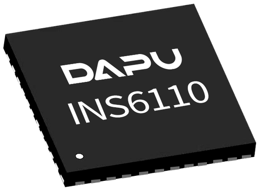 The INS6110 is a low-jitter clock fan-out buffer.